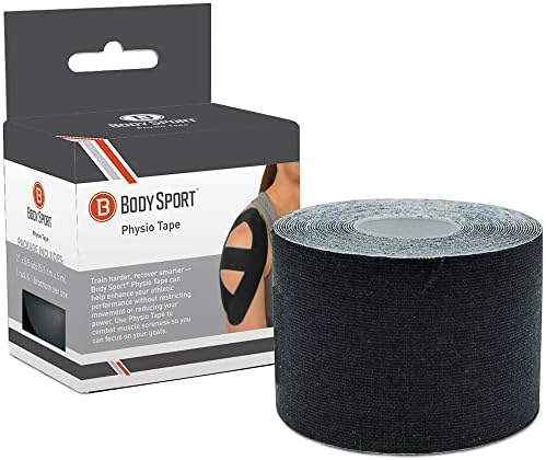 Body Sport Physio Tape, Kinesiology Tape to Support Muscles and Joints