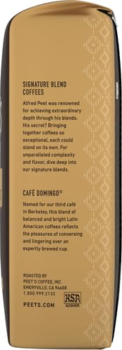 Peet's Coffee, Medium Roast Ground Coffee - Cafe Domingo 10.5 Ounce Bag