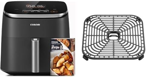 Bundle of COSORI Turboblaze 6Qt Air Fryer & COSORI Turboblaze 6Qt Air Fryer Extra Original Crisper Tray