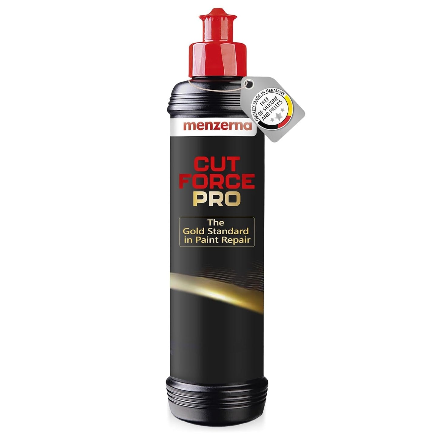 menzerna "Cut Force Pro" Car Polish 8 oz I Premium Polish with Heavy Cut and high Gloss Finish I Buffing & Polishing Compound for Car Maintenance I for Scratches & Sanding Marks I Car Body Repair