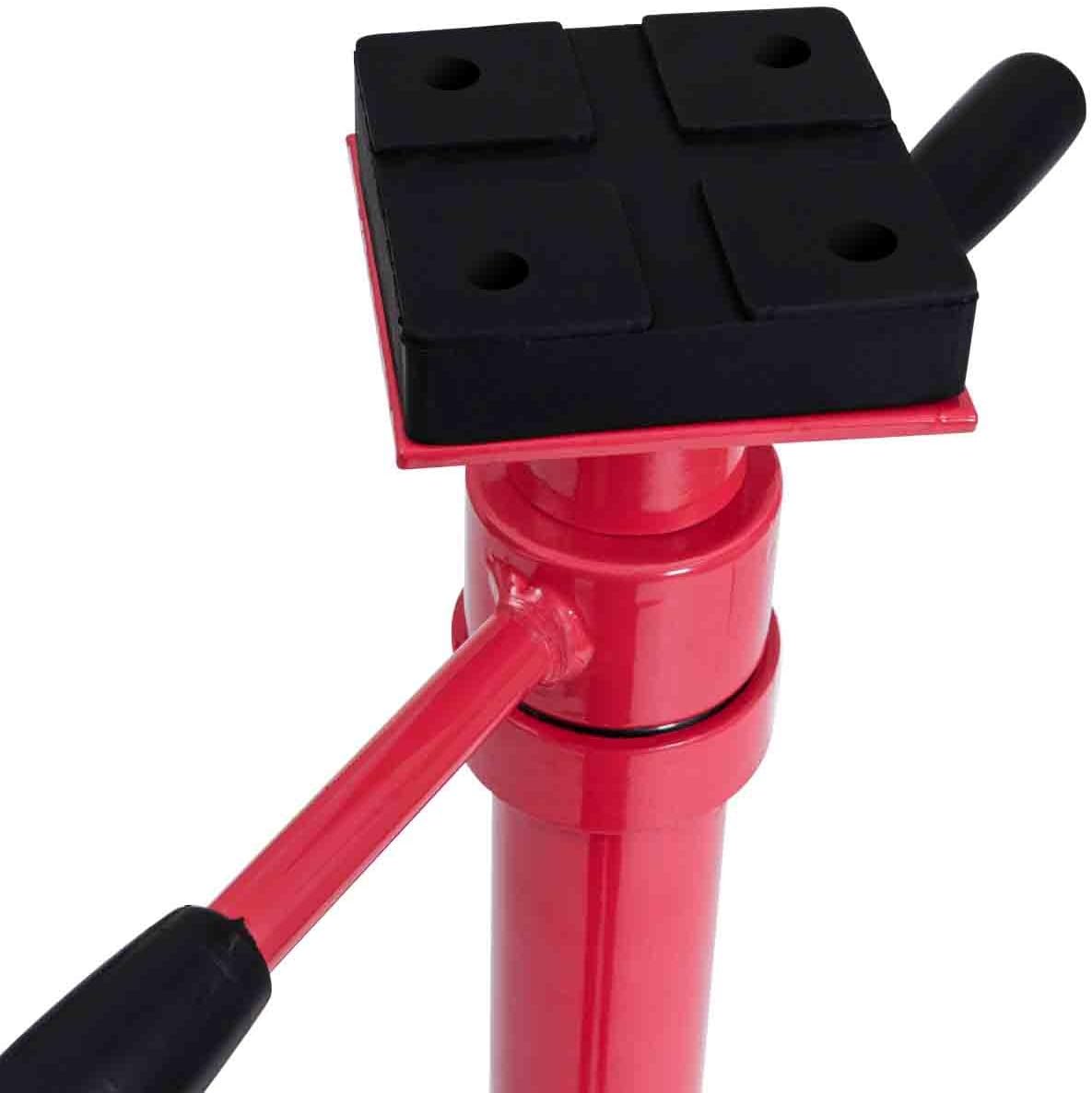 Under Hoist Tripod Stand, Jack Stands 2 Ton High Lift Jack Stand Reach Under Hoist Stand, Heavy Duty Steel Under Hoist Jack Stand