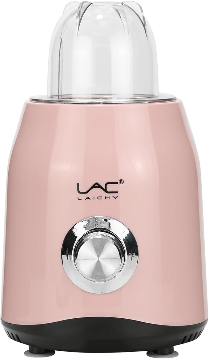 Blender for Smoothies,Personal Blender and Grinder Combo for Kitchen with a 54oz Portable Smoothie Cups,Shakes,Juices,Frozen Drinks and a 12oz Coffee Cup with Seal Cover for Coffee Beans(Pink)