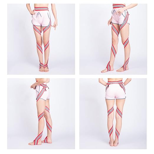 GHORTHOUD O/X Legs Correction Belt Legs Posture Corrector Band Unisex O/X Legs Bandage Lightweight Pediatric Straighten Belt for Men Women and Children（Large）