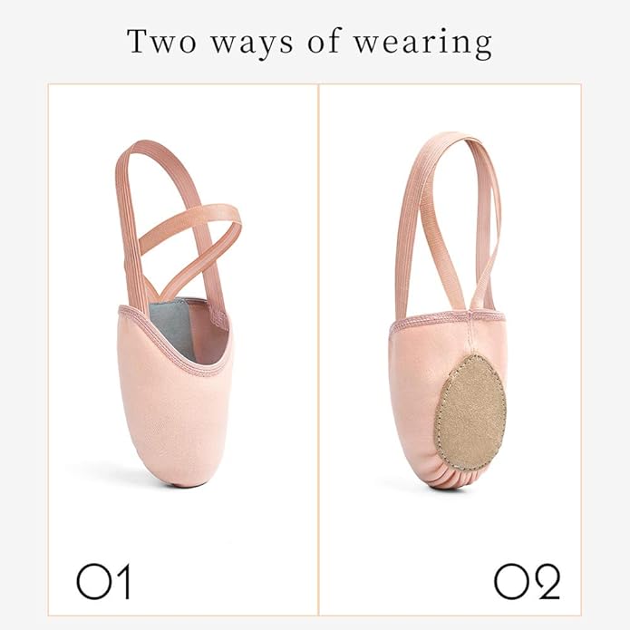 Stelle Half Soles Dance Shoes Women Men Canvas Lyrical Pirouette Ballet Shoes Turners Dance Shoes for Contemporary