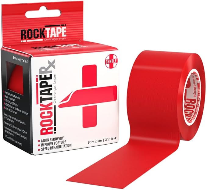 RockTape Original 2-Inch Water-Resistant Kinesiology Tape