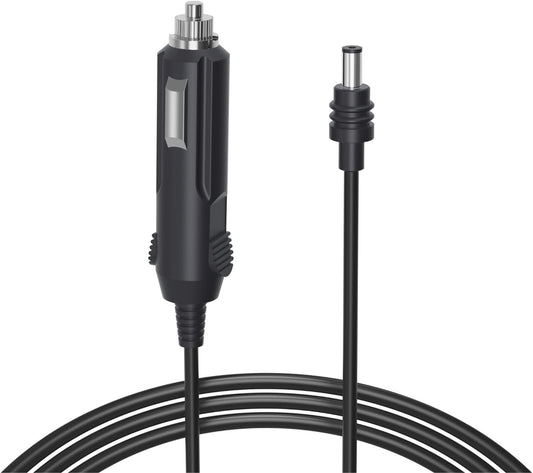 DC to Car Charger Power Cable for Starlink Mini 2M/6.5FT, 100W 20V/5A Output, Support 12~48V Cigarette Lighter, 19AWG Cord, Waterproof Barrel Jack for Outdoor Use, Car, RV, Truck, Boat