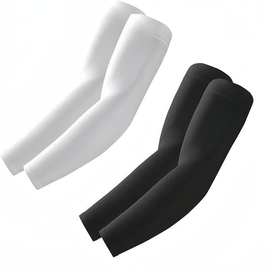 Arm Sleeves, Cooling UV Sun Protection Sports Compression for Men/Women