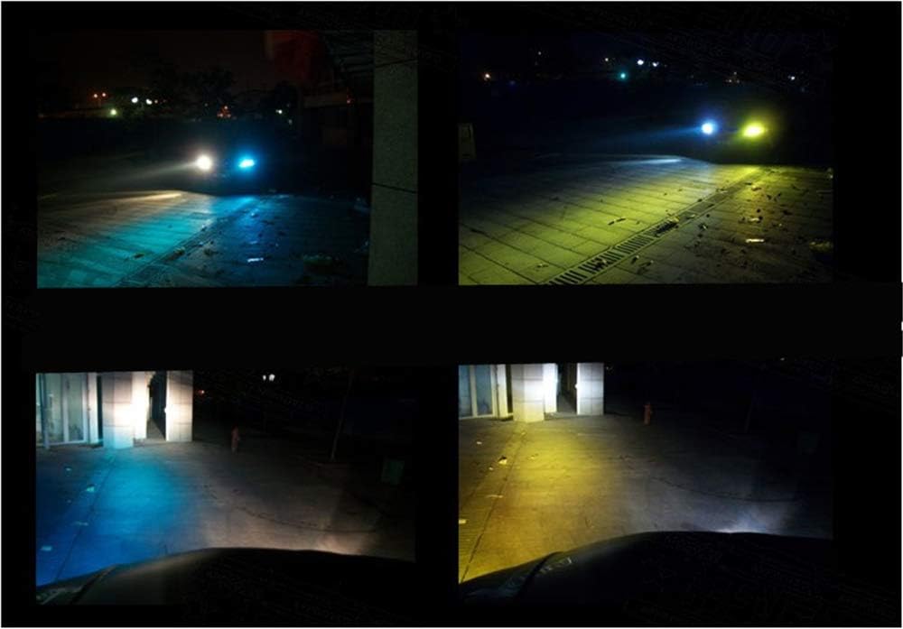 12 by 48 Inches Self Adhesive Headlight, Tail Lights, Fog Lights Tint Vinyl Film with Tools (Clear)