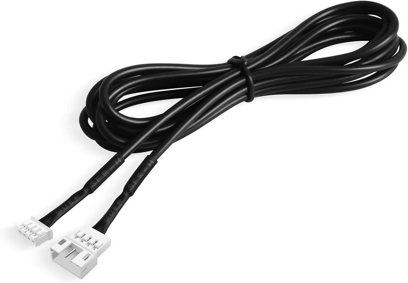 Acrylic Interior Car LED Strip Light Extension Wire 78.7inch, which fit for Dreamcolor&RGB Main Controller Connects and sub-Controller kit (not Including), Not fit dreamcolor 5 in 1(Single Controller)