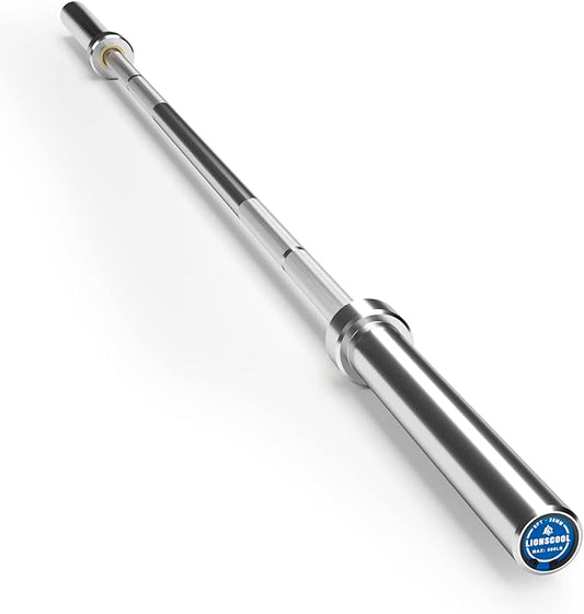 LIONSCOOL Premium 4ft/4.9ft/6ft Barbell for Strength Training and Olympic Weightlifting, 2 Inch Bar for Squats, Curls, Deadlifts, Presses, Hip Thrusts, 350lbs/500lbs/700lbs Weight Capacity