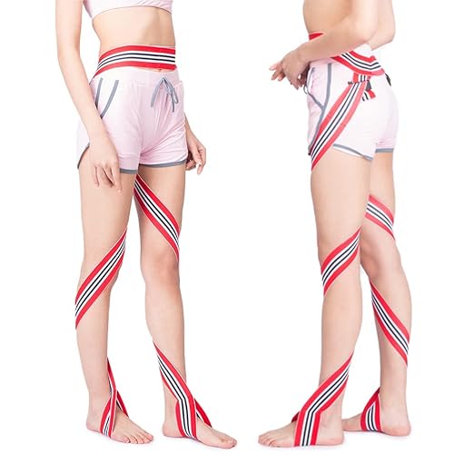 GHORTHOUD O/X Legs Correction Belt Legs Posture Corrector Band Unisex O/X Legs Bandage Lightweight Pediatric Straighten Belt for Men Women and Children（Large）