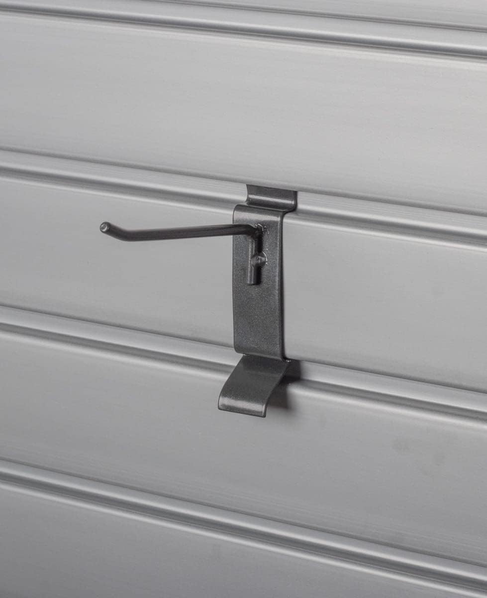 Handi Tool Rail with Garment Hook Kit - 50" Slatwall Strip with HandiWall Hooks