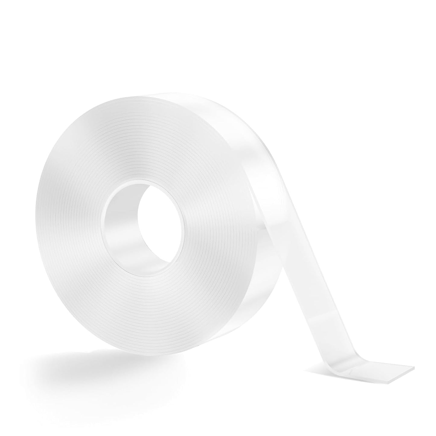 Double Sided Tape Heavy Duty Adhesive Tape Mounting Tape, Wall Sticky for Hanging, Nano Two Sided Tapes Strong Removable Wall Sticky Strips for Car, Home, Office - 19.7FT x 0.5IN