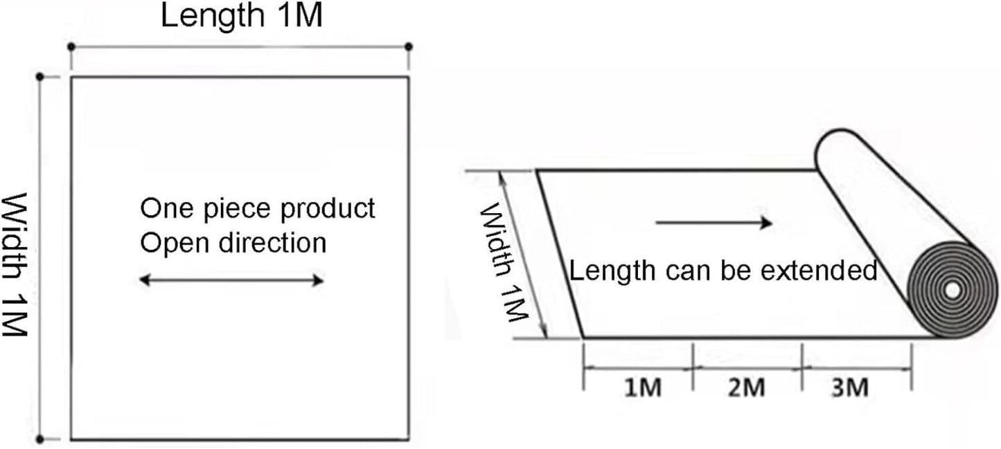 Garage Column Protector Corner Guard, Anti-Collision Waterproof Foam for Parking Garages & Warehouses, 3cm x 1m, Durable Parking Assist, Black, Protects Walls & Vehicles