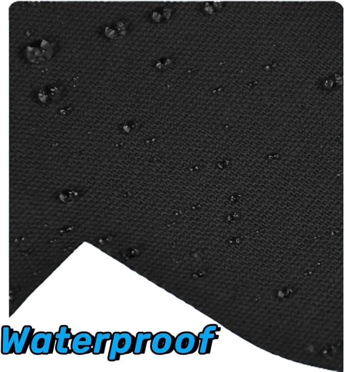 IEADEN Precut Kinesiology Tape for Knees, 20 Pcs - Knee Support & Stability, Knee Pain Relief Athletic Tape - Waterproof & Elastic, Breathable Hypoallergenic Latex-Free Tape, Black