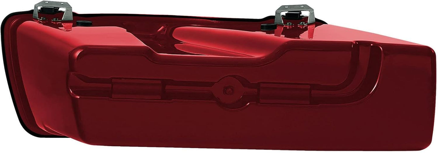 Green-L Red Hard Saddlebags Fit for Harley Touring Electra Glide Street Glide Road Glide Road King 1994-2013