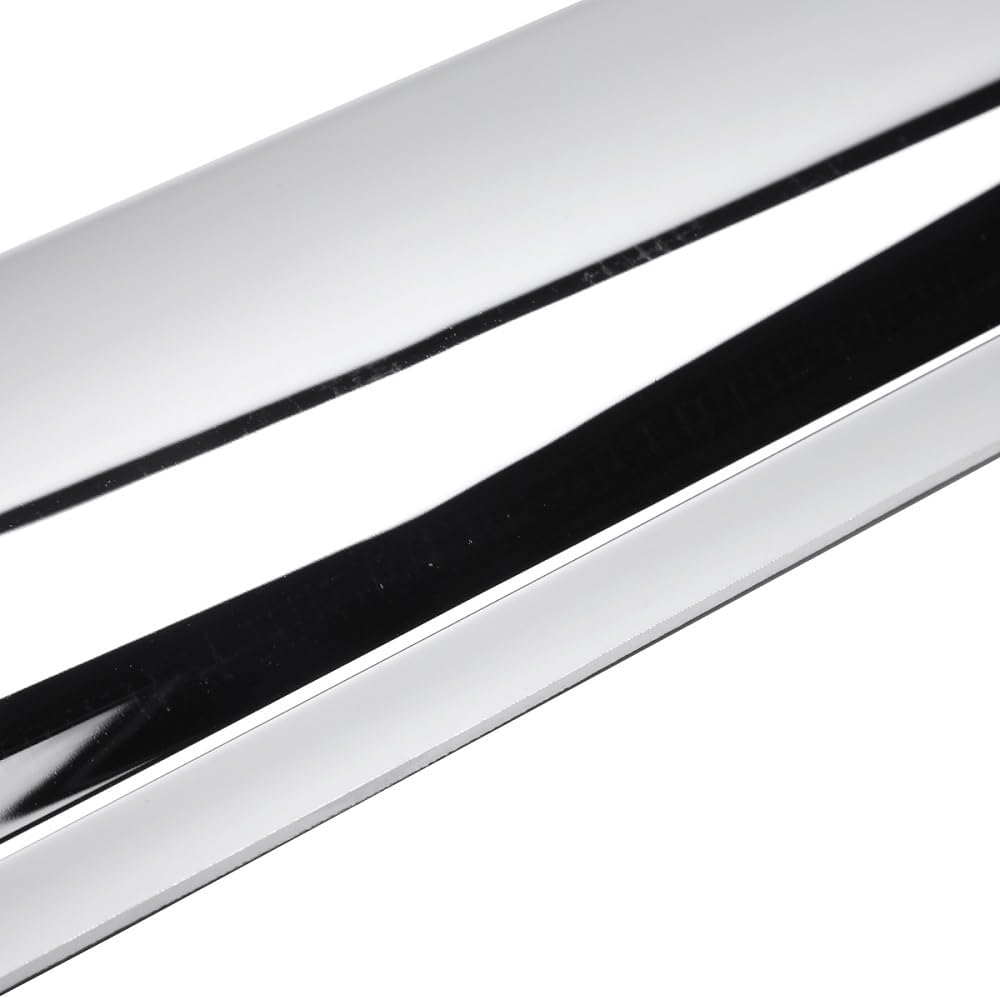 4pcs Chrome Side Window Visor Wind Vent Deflector fit for 2013-2019 ford Escape,Outside Mount Style Nice looking Shade Sun Rain Guards Set 94383Y