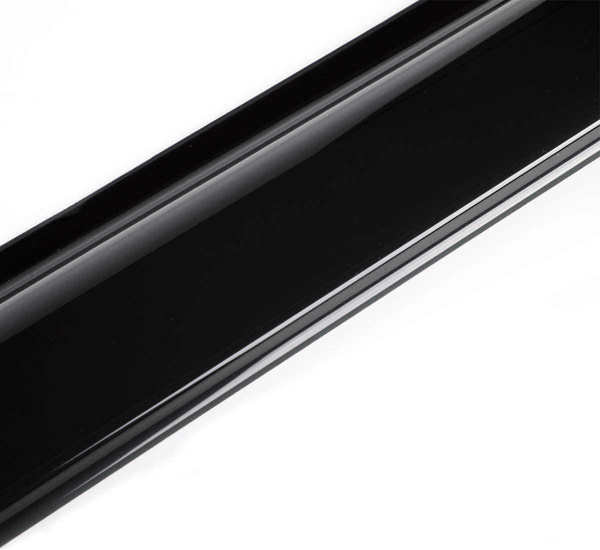 4pcs Outside Mount Style Window Rain Guards Durable Side Wind Deflectors Dark Smoke Vent Nice Window Visors Compatible with Toyota 2013-2018 RAV4