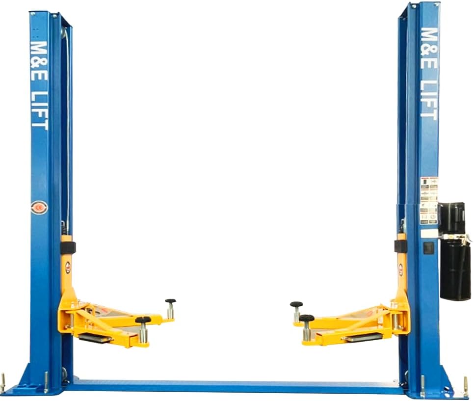 ME 10000lbs 2 Post Lift Car Lift Automotive Lift 2 Post Car Lift Hoist Equipment for Garage Shop Repair