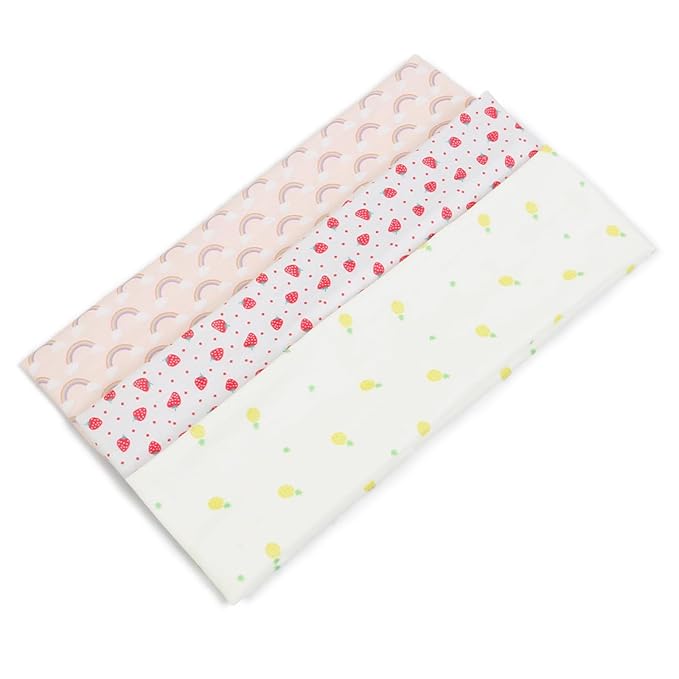 TERSE Fashion Headbands for Short Hair Non-Slip Elastic Floral Hairbands, Soft Fabric 2 Inches Thick Cute Head Accessories for Women and Girls