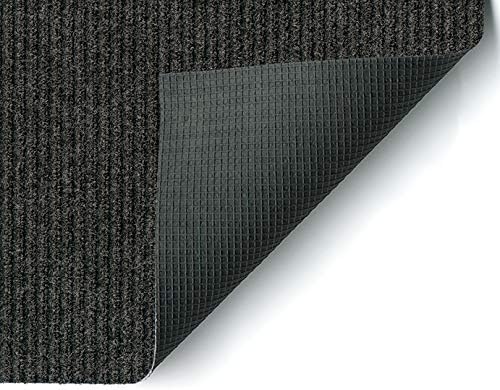 KOECKRITZ Heavy Duty Durable All Weather Indoor/Outdoor Non Slip Entrance Mat Rugs and Runners for Office Business Building Home Garage Front Door (6' x 20', Charcoal)
