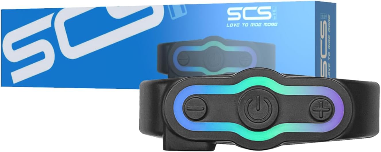 Motorcycle Helmet Bluetooth Headset Motorcycle Helmet Speaker IPX6 Waterproof Sports Headset,Automatic Answer,Music Call Control,RGB Light,Intelligent Noise for All Helmets