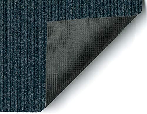 KOECKRITZ Heavy Duty Durable All Weather Indoor/Outdoor Non Slip Entrance Mat Rugs and Runners for Office Business Building Home Garage Front Door (6' x 35', Blue)