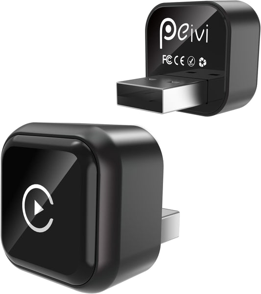 Wireless Carplay Adapter for Apple iPhone & Android Auto Wireless Adapter 2 in 1,2025's Newly Upgraded,Subversive Ultra-Compact Design,Faster and More Stable Connection,for iOS 10+ & Android 11+