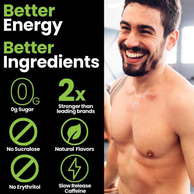 LivMatte Yerba Mate Instant Tea Drink Mix Powder Extract– Natural Yerba Mate Lemon Flavored Drink Mix Plant Extract Caffeine Alternative (Lemon)