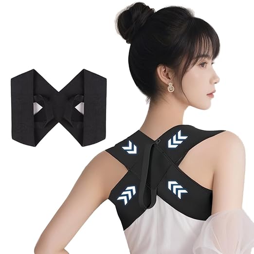 Shoulder Brace Posture Corrector for Men & Women,Relieve Shoulder Soreness, Work Fatigue, Bad Posture, Correct Posture (Large)