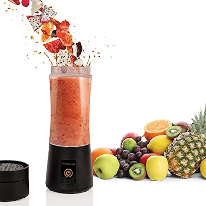 Handy Gourmet RevMix – for Smoothies and Shakes on The Go,Black