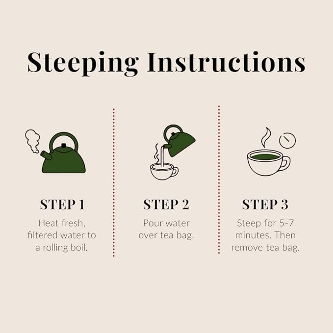 The Republic of Tea - Peppermint Bark, Cool Winter Herb Tea, 250 Tea Bags, Caffeine-Free