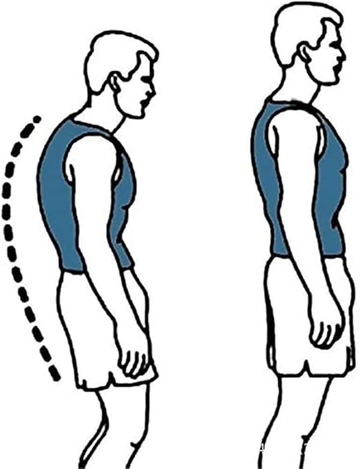 XS-5XL Plus Size Posture Corrector Back Brace Upper And Lower Back Support Women Men Shoulder Straightener Student Teenagers Scoliosis Hunchback Correction Posture Trainer ( Color : Black , Size : 5X-