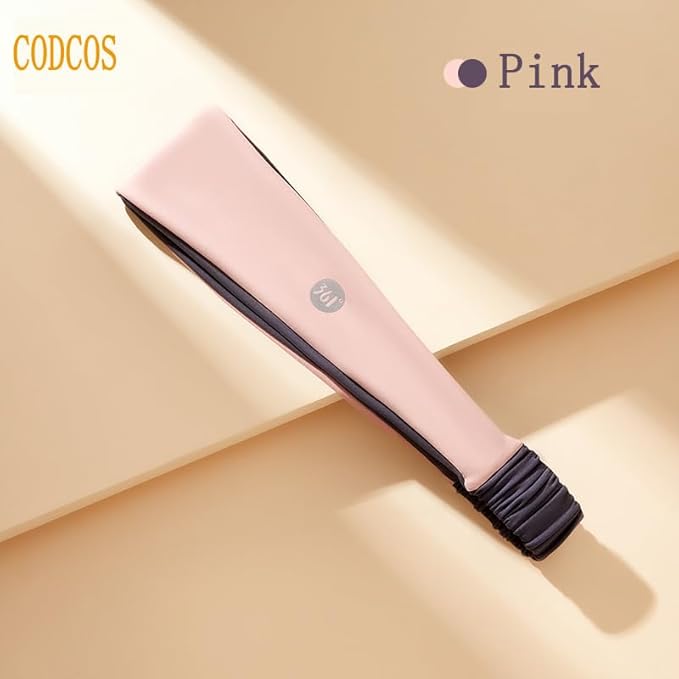 Women's Ice-Feeling Sports Headband Quick-Drying Cooling Sweatband Moisture Wicking Non Slip Exercise Sweat Band for Women Workout Running Tennis Yoga Fitness