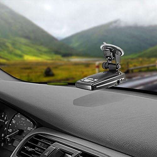 ChargerCity Hot Weather Resistant Suction Windshield Suction Cup Mount Compatible only with ES-Cort Passport 9500 8500 7500 Solo S2 S3 S4 Radar Detectors (Please Verify Compatibility in Detail)