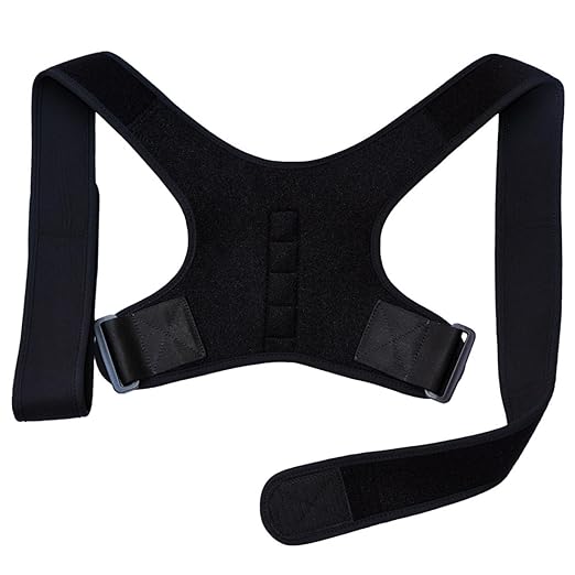 Male female posture corrector, adjustable upper backbreathable back support corrector, can relieve discomfort in the waist, neck, and shoulders
