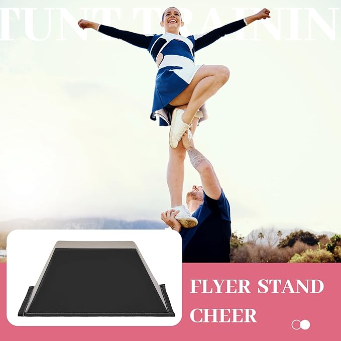 Poen Stunt Training Stand Cheerleading Balance Trainer Cheer Flyer Stand Balance and Flexibility Trainer for Flexibility Core Strength and Conditioning Promotes Kids Adults