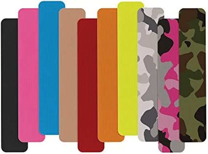 MUELLER Sports Medicine Kinesiology Therapeutic Tape, Quality Athletic Tape, Latex Free, 20 Pre-Cut I-Strips, 2" x 9.75" Each Strip