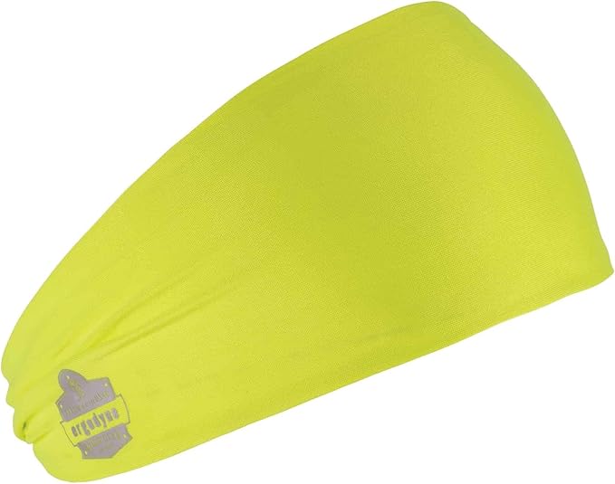 Ergodyne Chill-Its 6634 Cooling Headband, Sports Headbands for Men and Women, Moisture Wicking