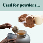 25 mL (5 Teaspoon) Long Handle Scoop for Measuring Coffee, Pet Food, Grains, Protein, Spices and Other Dry Goods (Pack of 5)