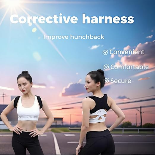 Sports Shoulder Straps for Chest and Back Protection Posture Corrector for Men and Women Adjustable and Comfortable Athletic Support Gear Ideal for Running Gym Workouts and Outdoor Activities