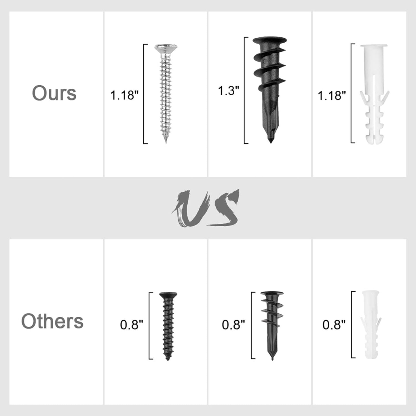 Garage Hooks Heavy Duty 14 Pack, Steel Garage Storage Hooks, Tool Hangers for Garage Wall Utility Wall Mount Garage Hooks and Hangers with Anti-slip Coating for Garden Tools, Ladders, Bulky Items