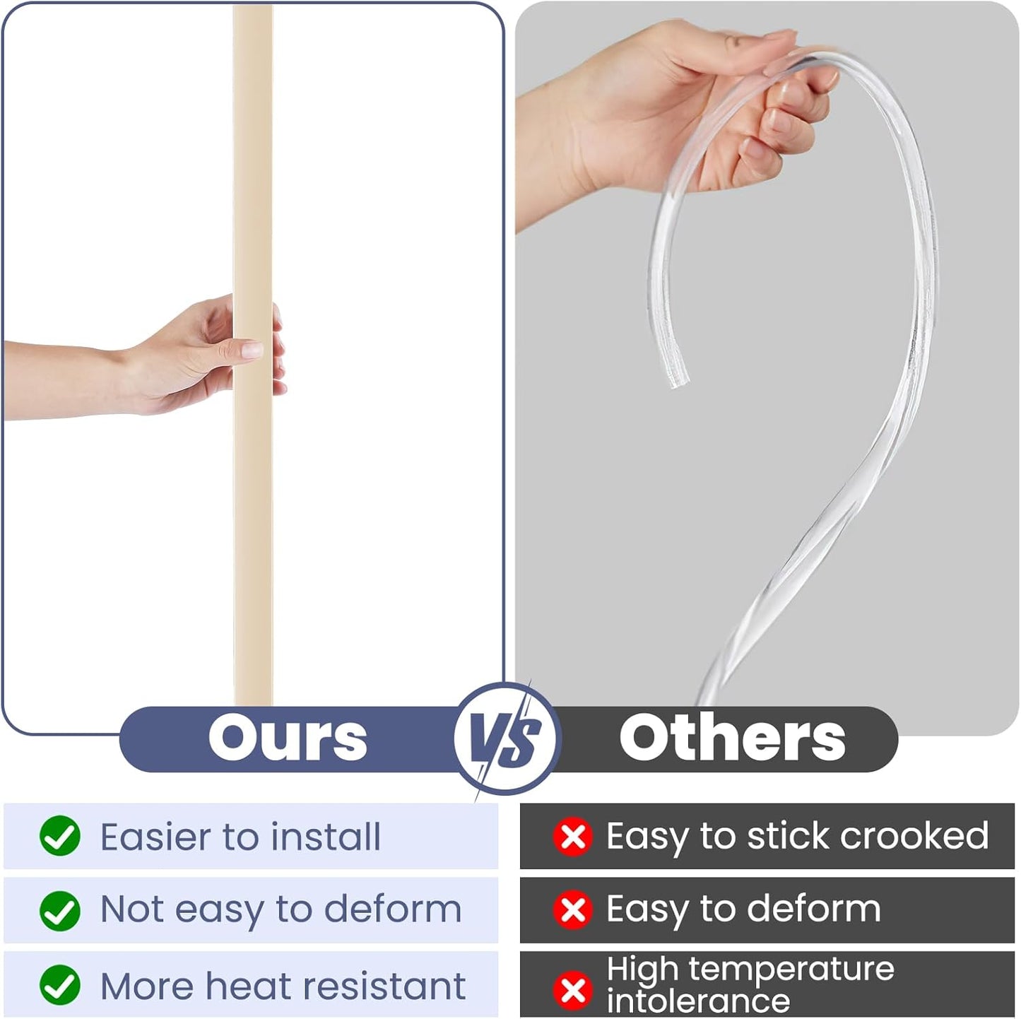 2PCS Wall Corner Protectors Guards - Self Adhesive Corner Protector & Corner Guards for Walls Edge Protection, Easy to Apply - No Tools Needed(Beige, 31.5"x1.18")