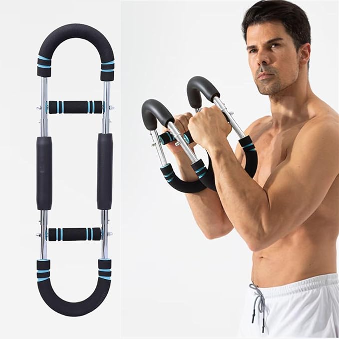 Twister Arm Trainer,40-130lb Adjustable Chest Workout Equipment,Muscle Builder & Strength Training for Arms,for Men & Women, Home Gym Strength Trainer