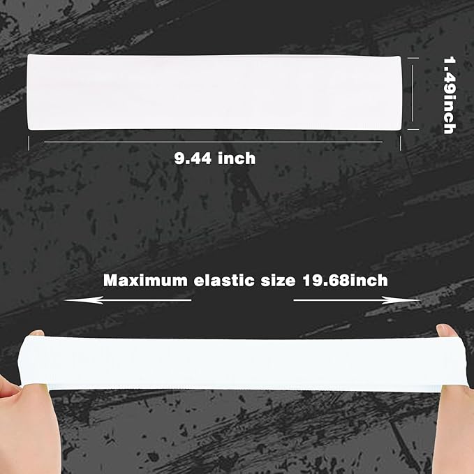 Workout Headbands Non Slip Headband Sport Headbands Sweatbands Elastic Sport Hair Bands for Sports Travel Indoor Fitness Gym