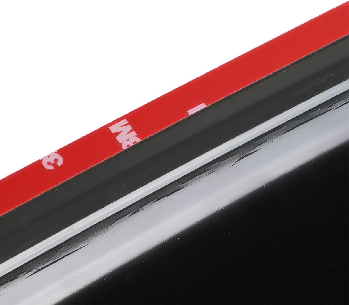 2pcs Original Shatterproof Rainproof in Channel Style Sun Rain Guard Durable Side Window Wind Deflectors Dark Smoke Nice Looking Vent Window Visors Compatible with Ford 1993-2011 Ranger 92083