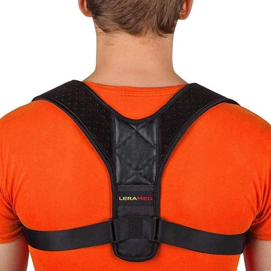 2025 New Posture Corrector for Men & Women - Adjustable Back Brace for Upper & Mid Spine Support - Neck, Shoulder & Back Pain Relief - Breathable & Invisible Under Clothes (Chest Size 25"-55")