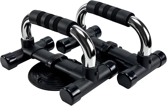 Push-Up Bar, Anti Slip Push Up Stand, Metal Push-Up Handles, Sponge Material Handle Cover, Cushioned Foam Grips, Family exercise