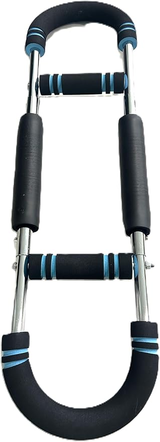 DAMR Arm Trainer, Arm Chest Exerciser with 2 Spring. Suitable for Men and Women of All Fitness Levels. Detachable Twister Fitness Equipment. Upper Body Muscle -Black, Adjustable Resistance Levels.