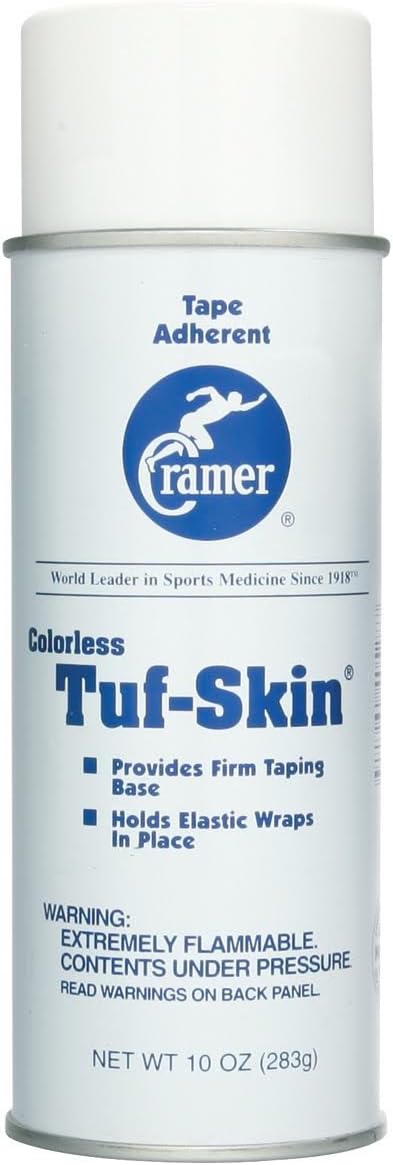 Cramer Tuf-Skin Taping Base for Athletic Tape, Adherent for Kinesiology Tape, Gymnastics Leotards